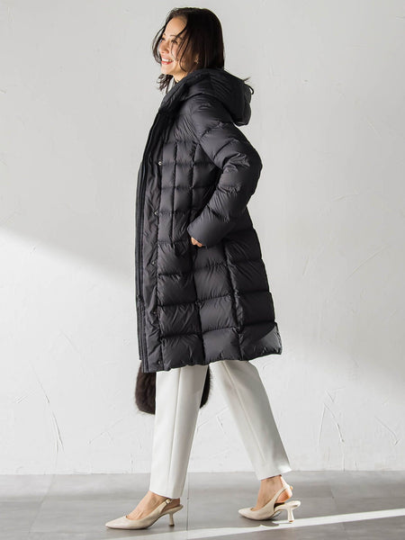 Surface Light 2Wayフードダウンコート