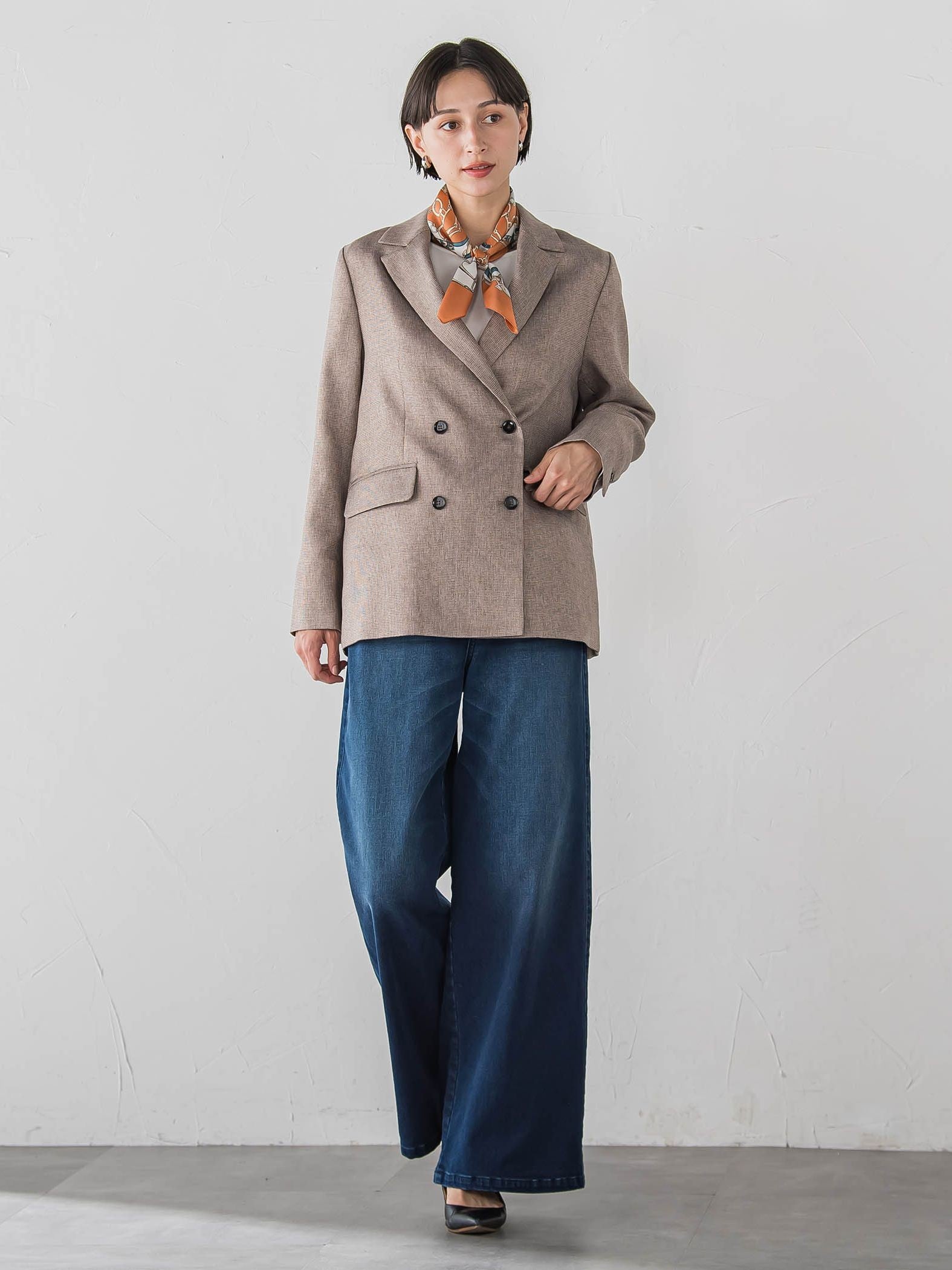 ミックスメランジジャケット