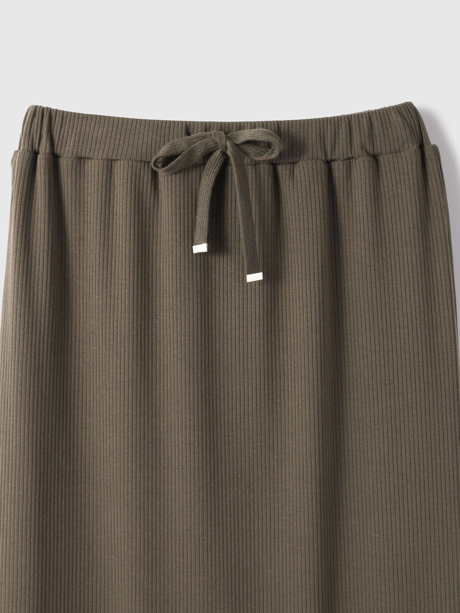 リブタイトスカート