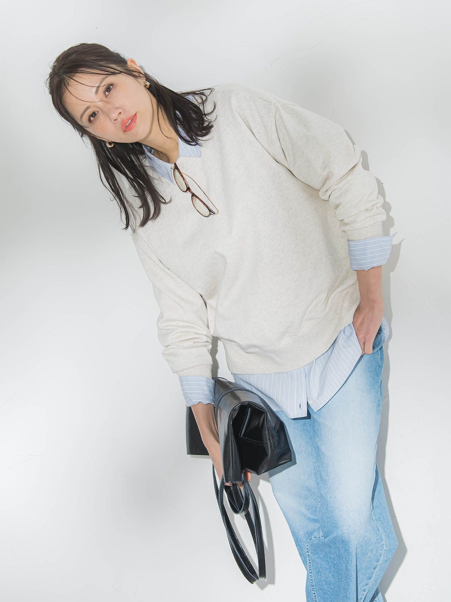 【WEB限定】バックプレートカットソー