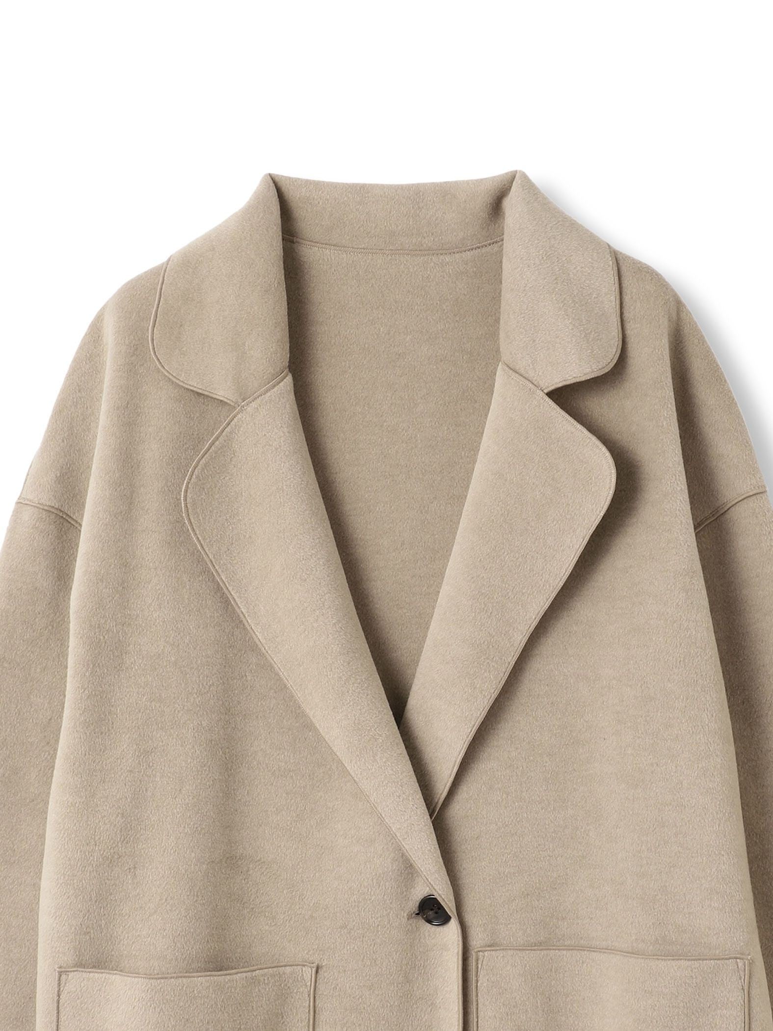 ブランケットメルトンガウンコート