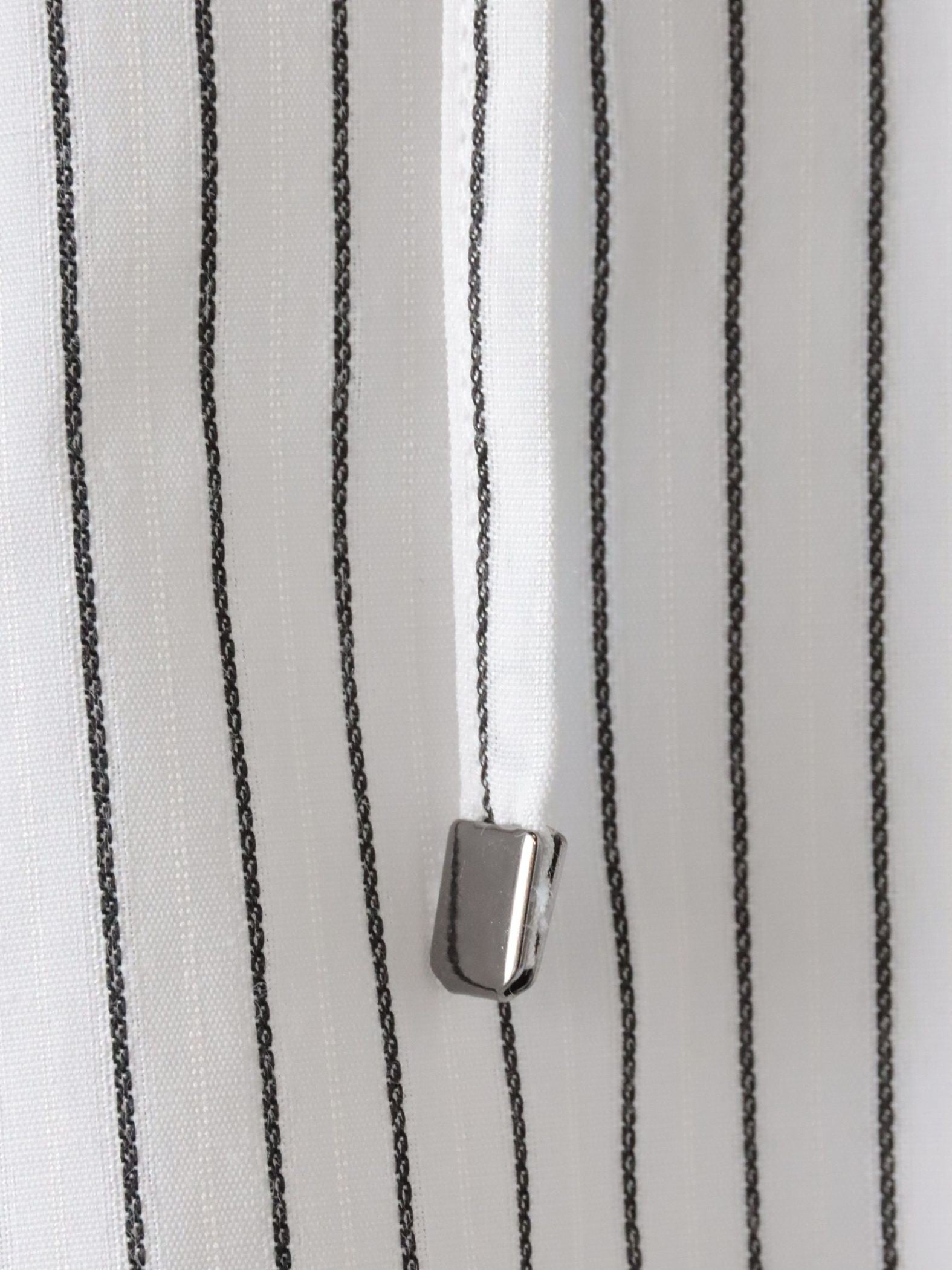 ドビーストライプフードシャツ