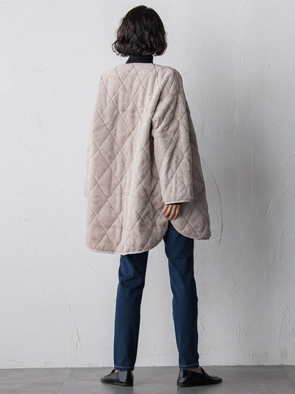 【WEB限定】”まるで毛布”どちらも主役リバーシブルアウター