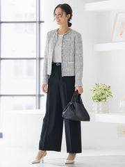 【WEB限定 13号】ストレッチツイードジャケット