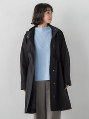 【大きいサイズ】パーテーションダウンロングコート