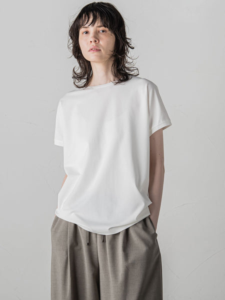 マシュマロポンチカットソー≪洗濯機で洗える≫