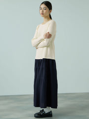 ドッキングライク軽量ニットワンピース≪手洗い可能≫