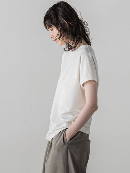 マシュマロポンチカットソー≪洗濯機で洗える≫