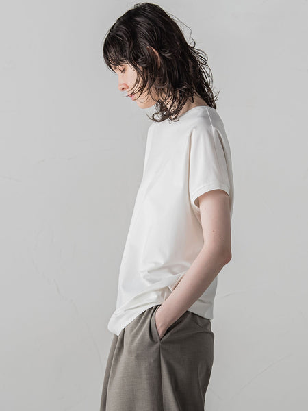 マシュマロポンチカットソー≪洗濯機で洗える≫