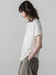 マシュマロポンチカットソー≪洗濯機で洗える≫