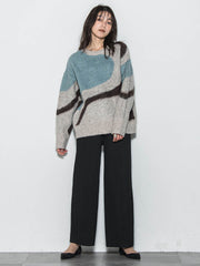 【WEB限定】裏起毛プリーツパンツ≪手洗い可能≫