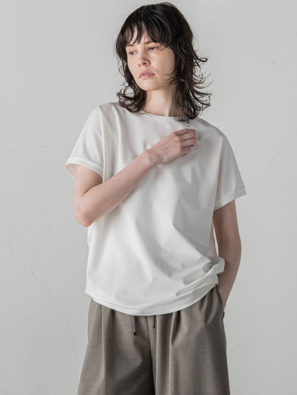 マシュマロポンチカットソー≪洗濯機で洗える≫