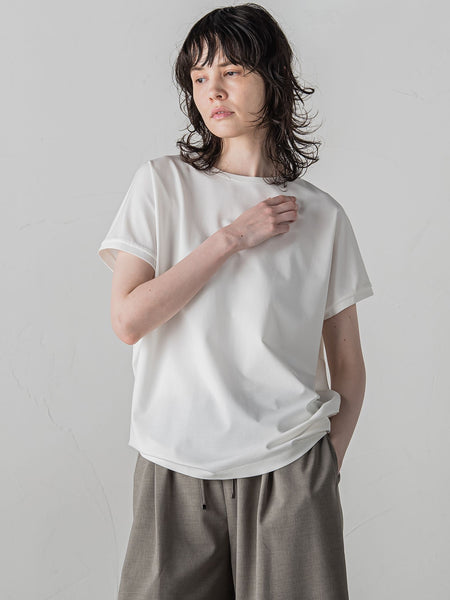 マシュマロポンチカットソー≪洗濯機で洗える≫