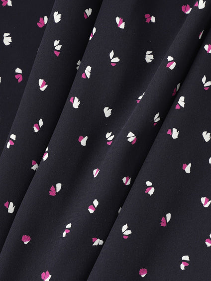 【WEB限定】プリントアムンゼンブラウス≪洗濯機で洗える/透けにくい≫