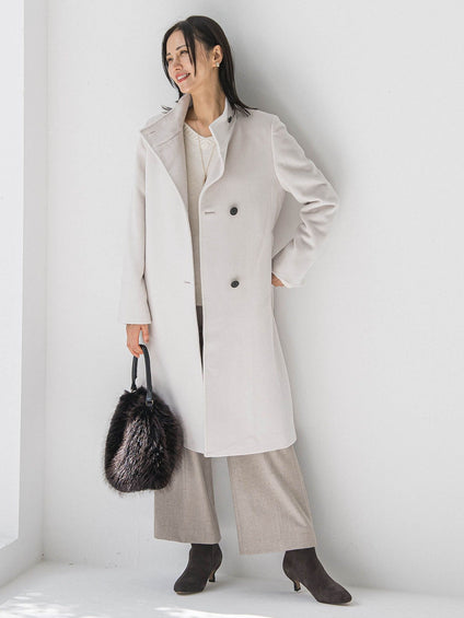 スパンコールラメVネックニット≪洗える≫