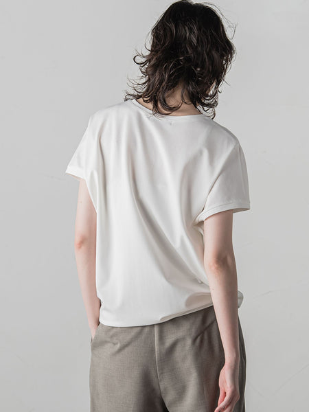 マシュマロポンチカットソー≪洗濯機で洗える≫