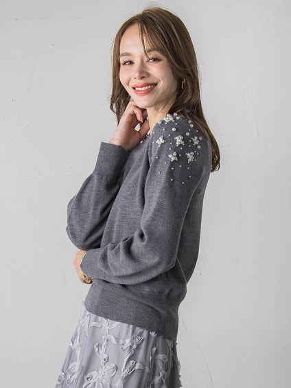 ショルダービジューニット