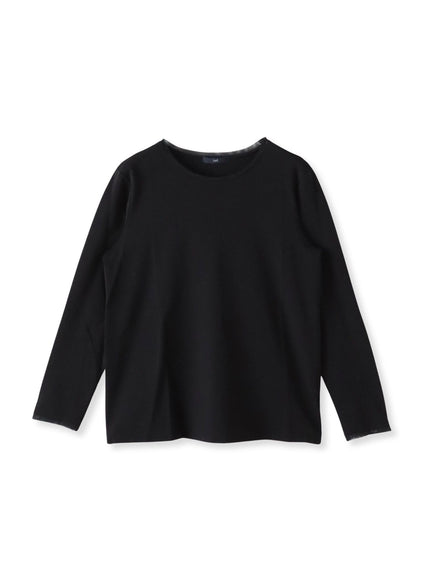 マシュマロポンチカットソー≪洗濯機で洗える≫