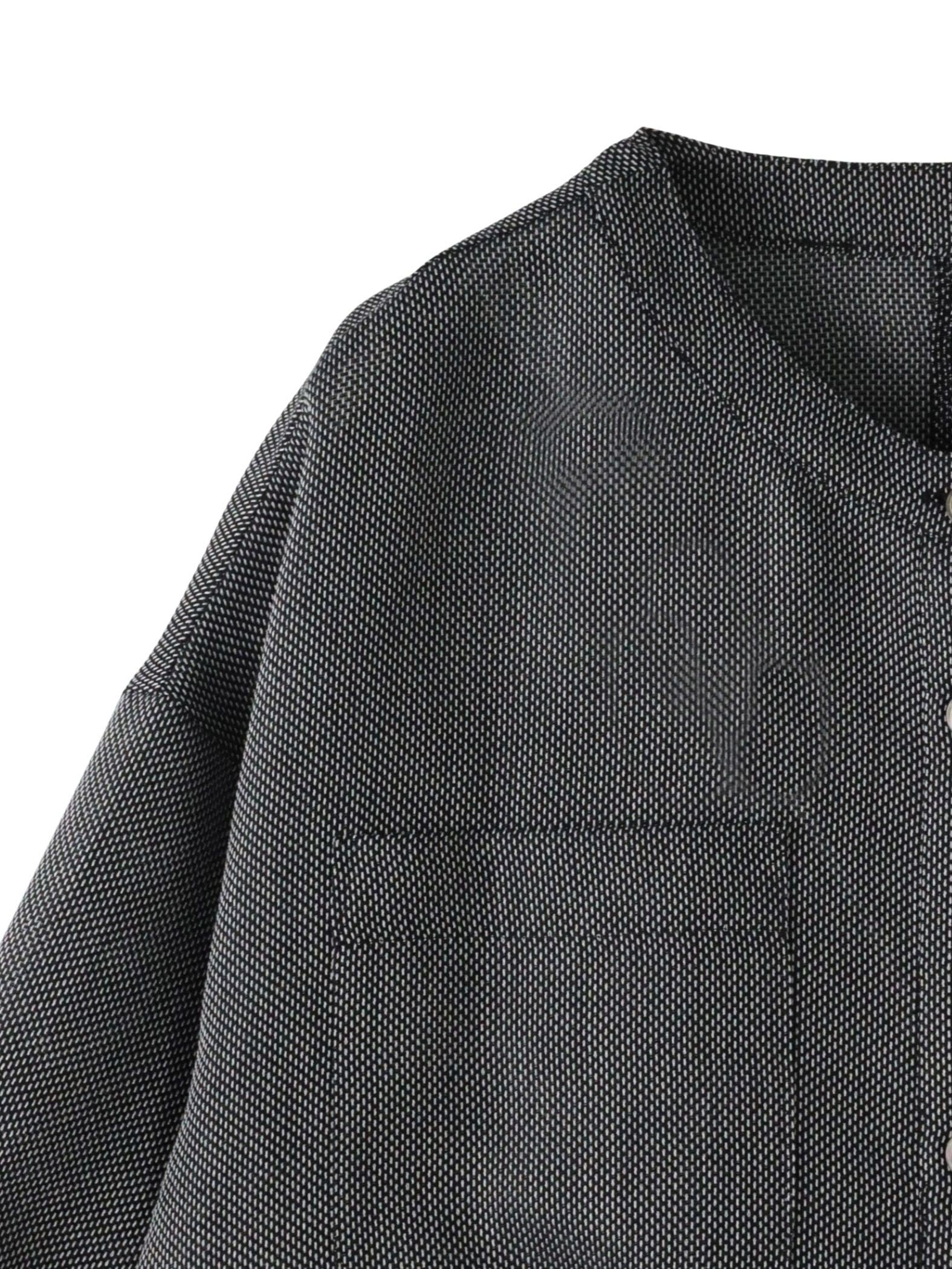 シャンブレーメッシュブルゾン≪手洗い可能≫