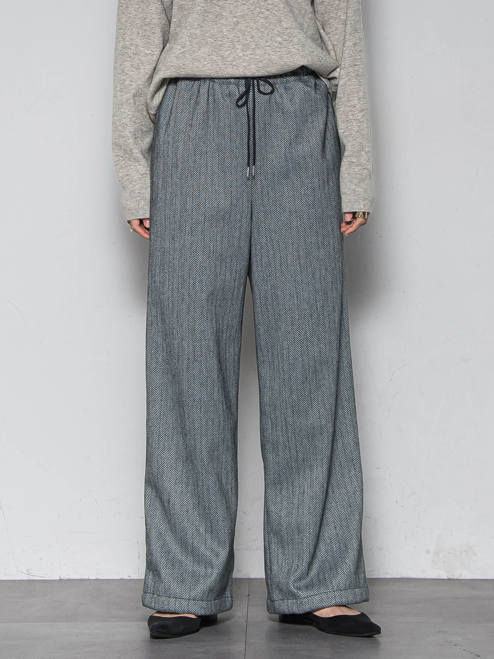 【楽・美・軽】イージーワイドパンツ≪手洗い可能≫