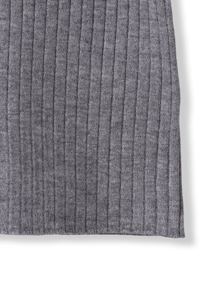 シアー切替えRIBニット≪手洗い可能≫