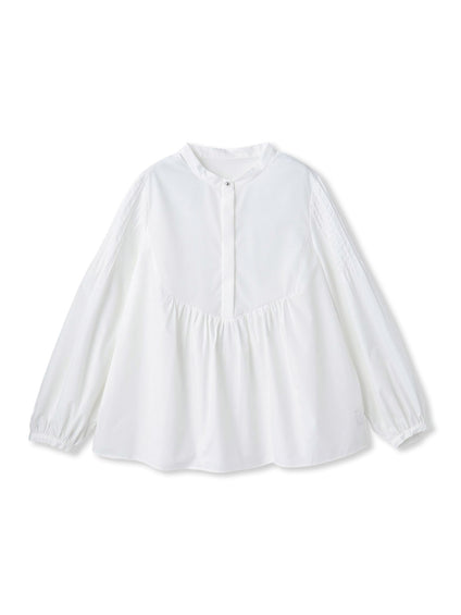 TCタイプライターブラウス≪洗濯機で洗える≫