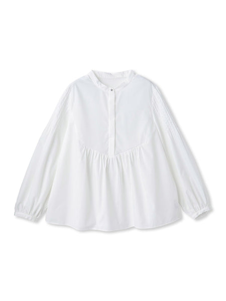 TCタイプライターブラウス≪洗濯機で洗える≫