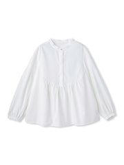 TCタイプライターブラウス≪洗濯機で洗える≫