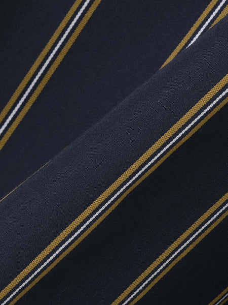 《予約》【機能するミニマル服】ストライプ切替プルオーバー　《接触冷感/吸水速乾/UVカット》