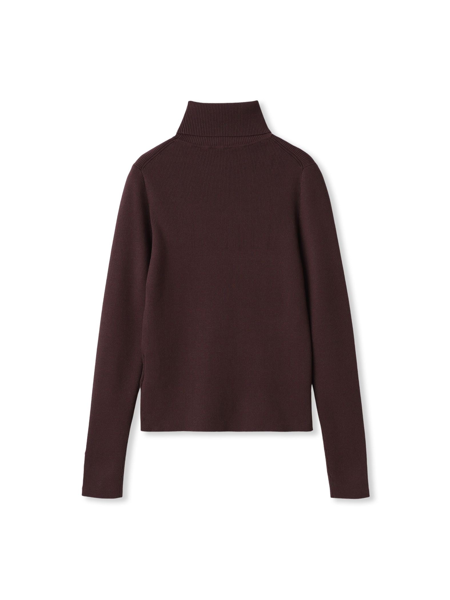 リブタートルニットプルオーバー≪手洗い可能≫