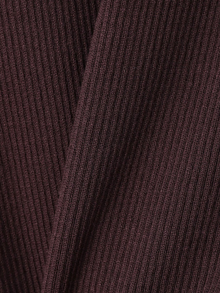 リブタートルニットプルオーバー≪手洗い可能≫