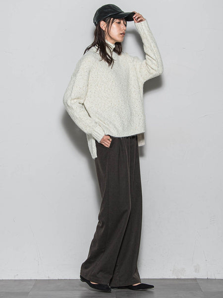 【楽・美・軽】イージーワイドパンツ≪手洗い可能≫