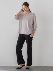【大きいサイズ/新色追加】ゆるTシャツニット