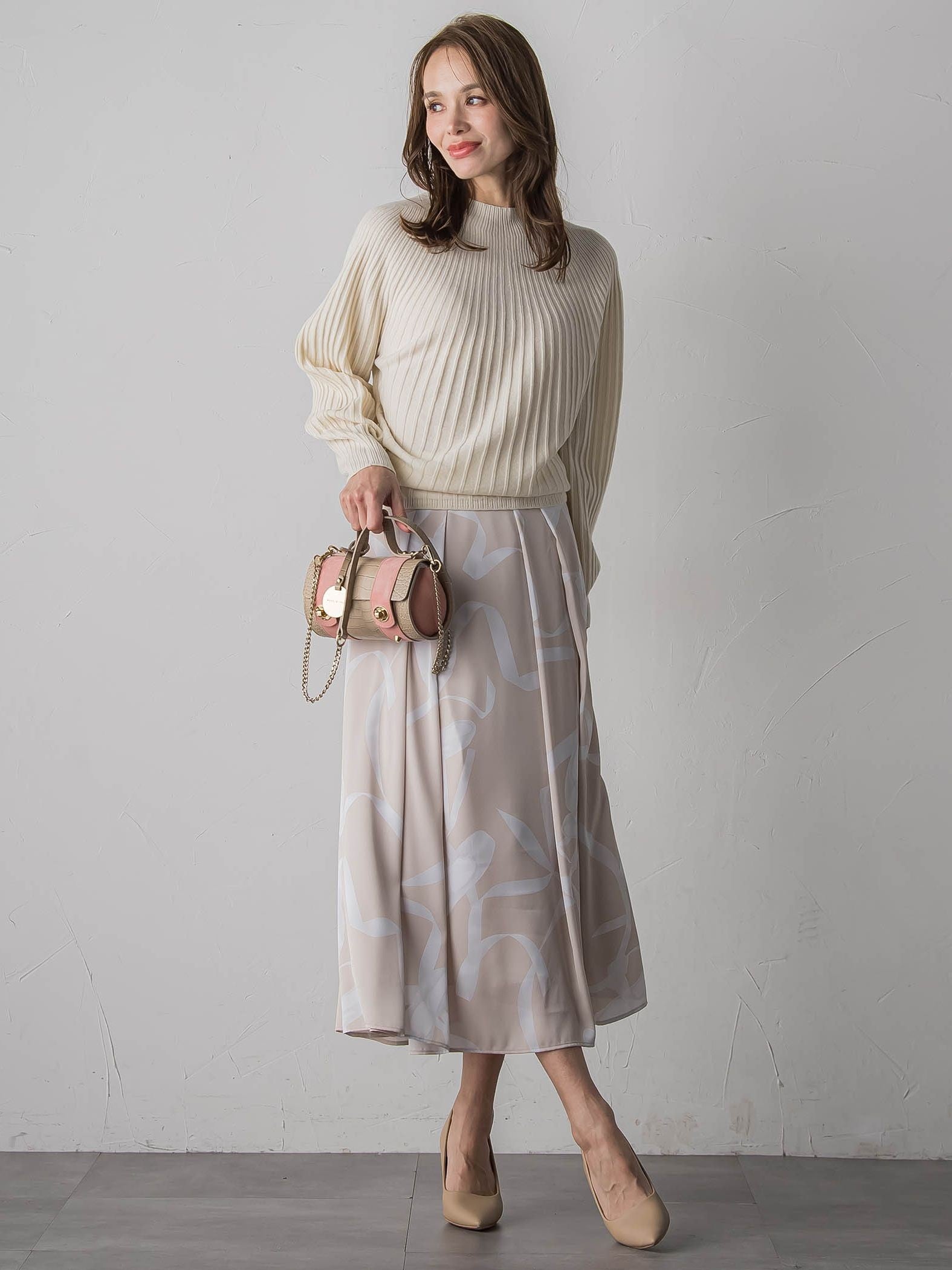 【WEB限定カラーあり】ホールガーメントニット