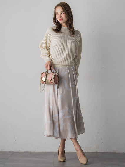 【WEB限定カラーあり】ホールガーメントニット