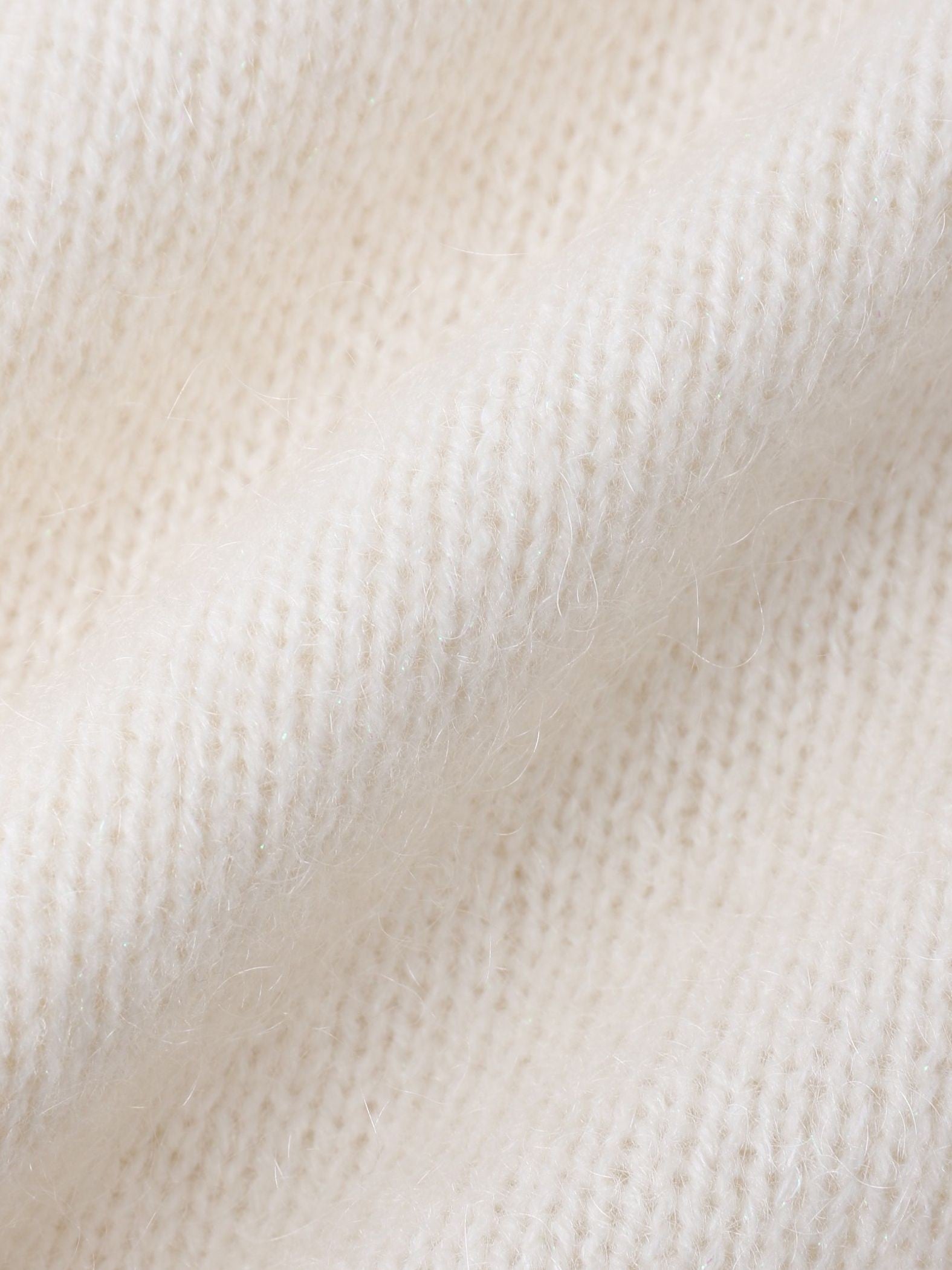 スパンコールラメVネックニット≪洗える≫