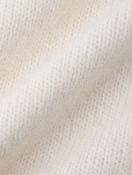 スパンコールラメVネックニット≪洗える≫