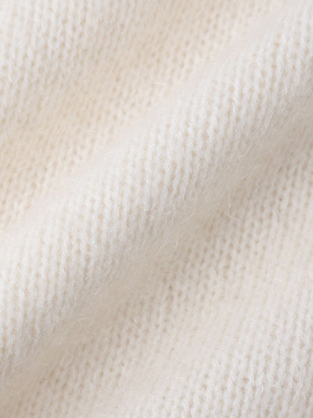 スパンコールラメVネックニット≪洗える≫