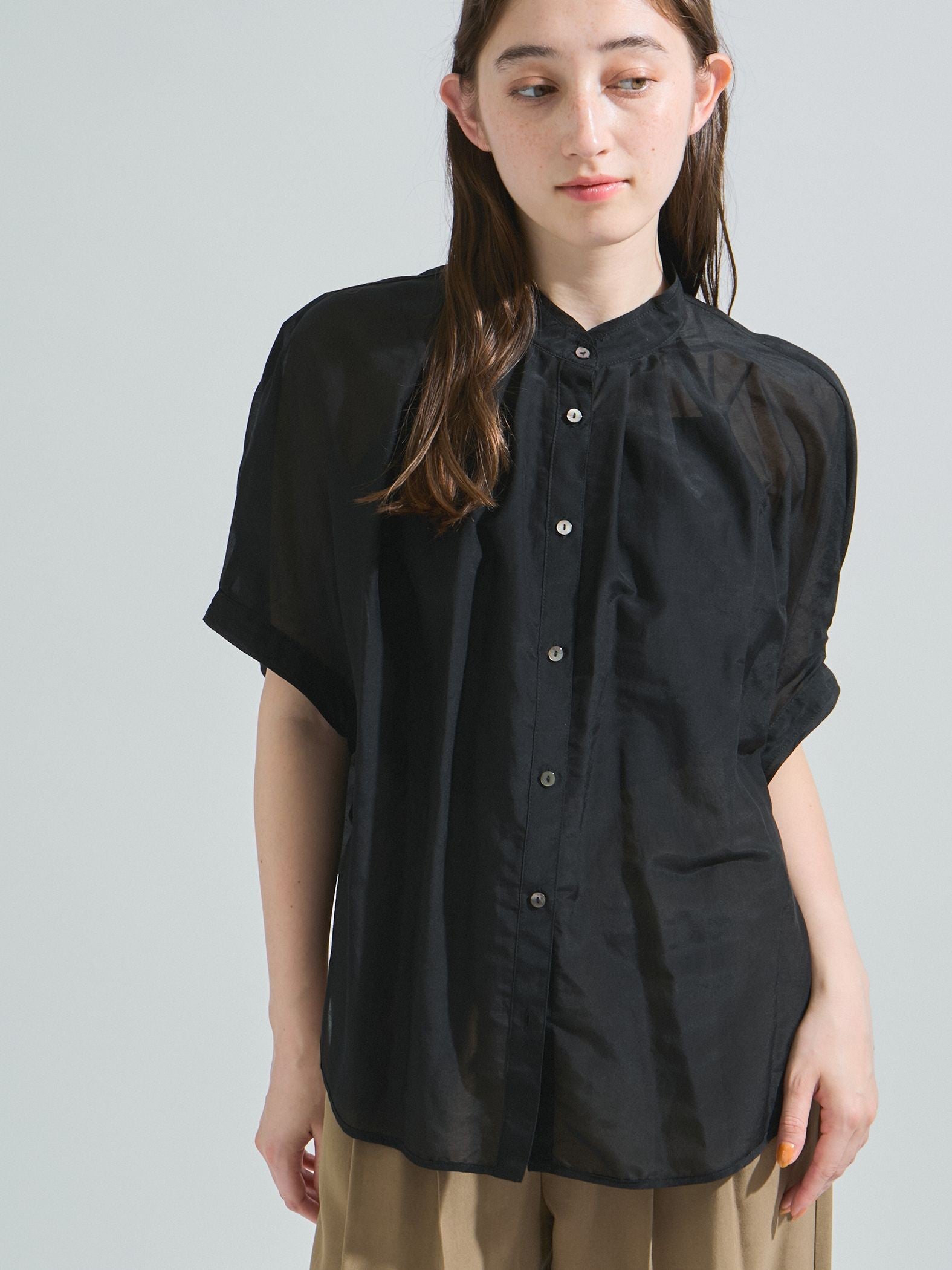 本当に信頼出来る店 コットンシルクシャツブラウス≪手洗い可能≫ ketty（ケティ | シャツ/ブラウス(長袖/七分)