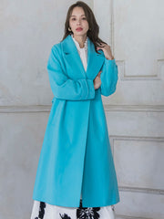 テーラードカラーコート