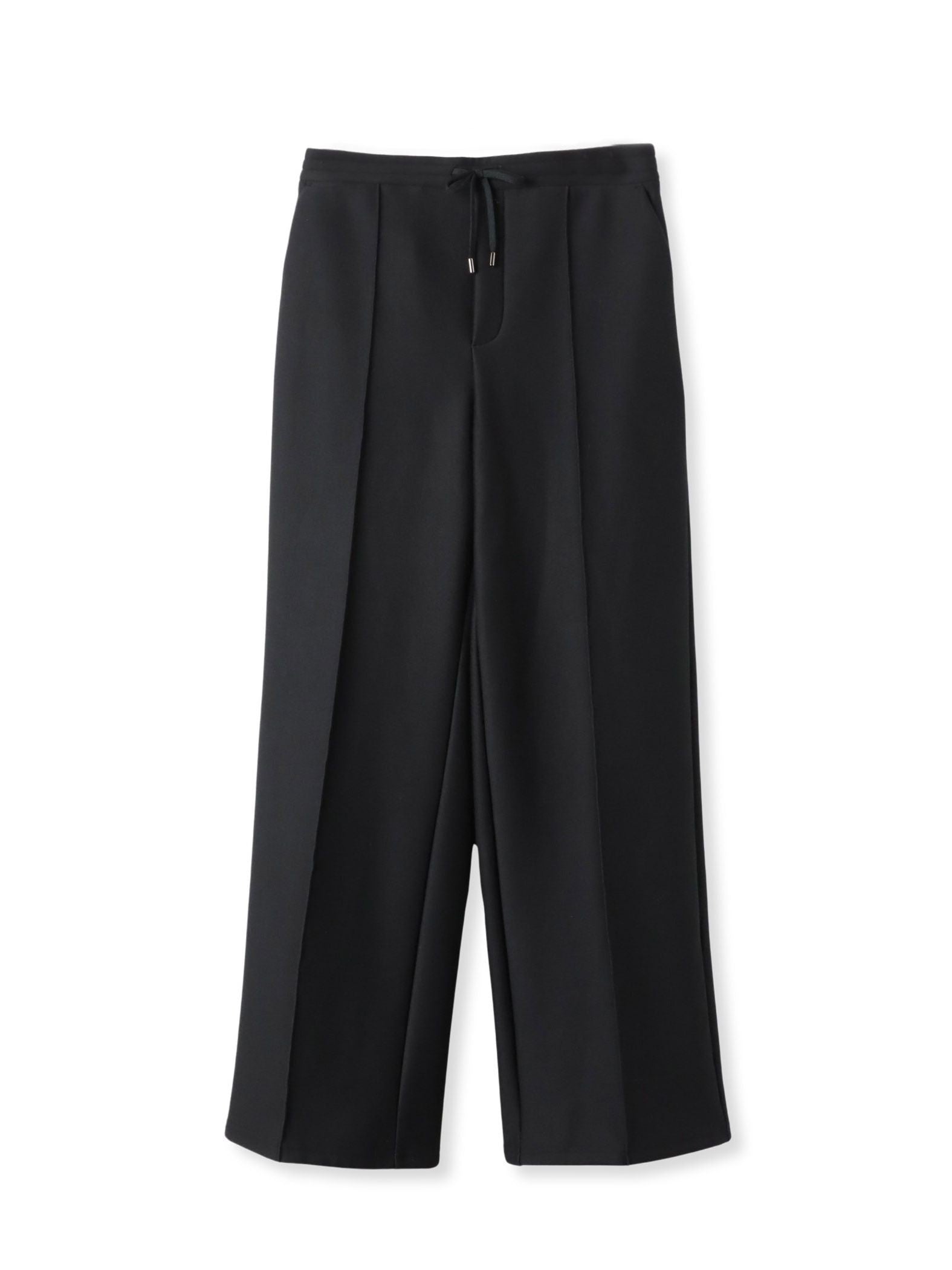 【WEB限定/大きいサイズ】”楽暖”裏起毛ワイドパンツ≪洗濯機で洗える≫