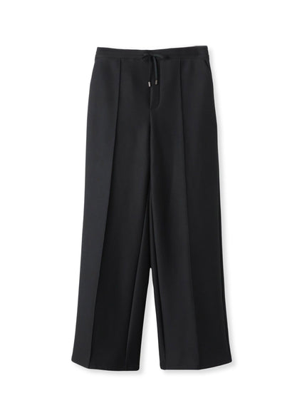 【WEB限定/大きいサイズ】”楽暖”裏起毛ワイドパンツ≪洗濯機で洗える≫