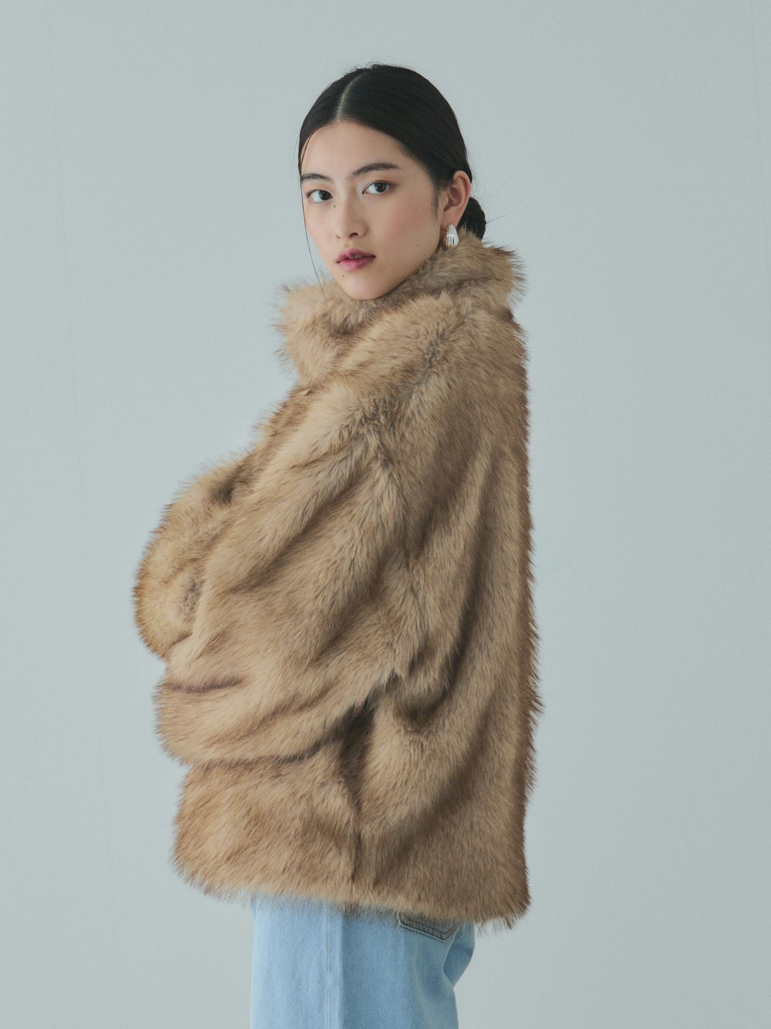 フェイクファージャケット