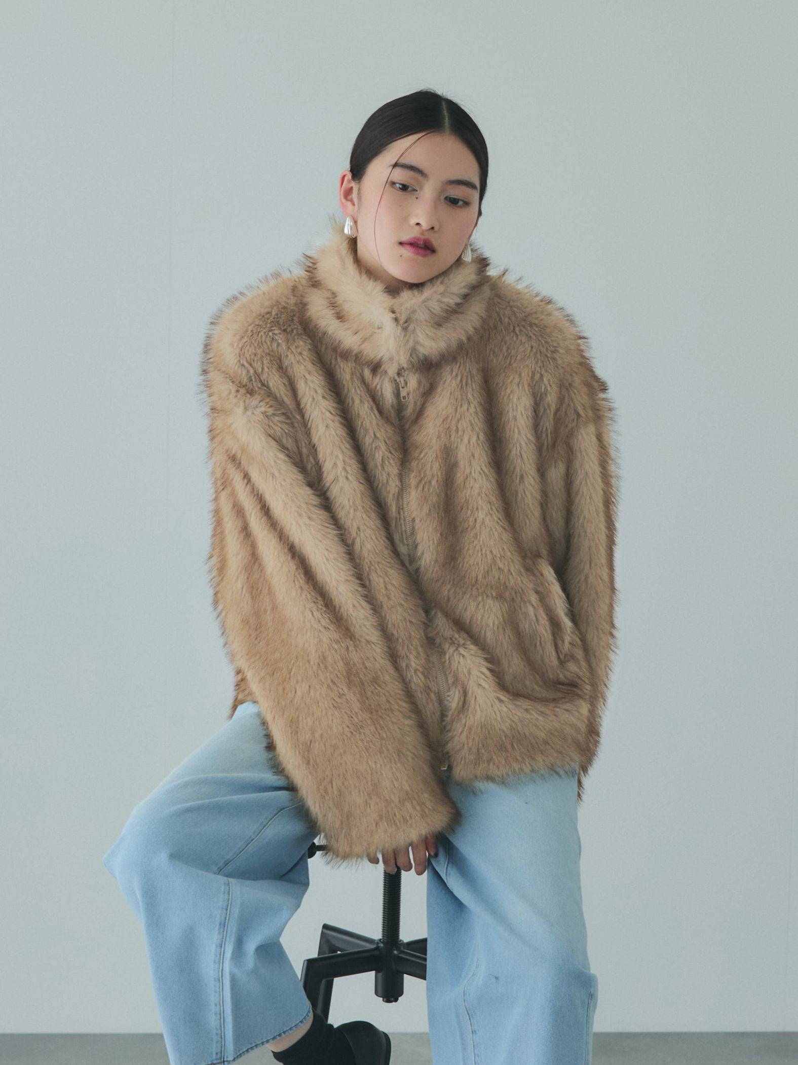 フェイクファージャケット