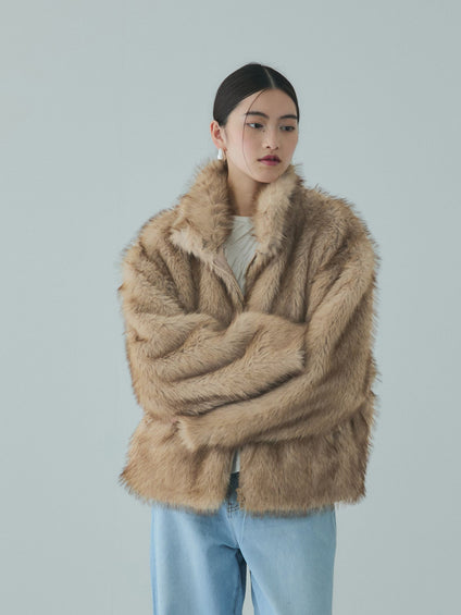 フェイクファージャケット