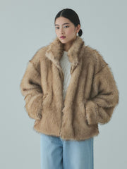 フェイクファージャケット