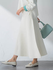 フレアニットスカート