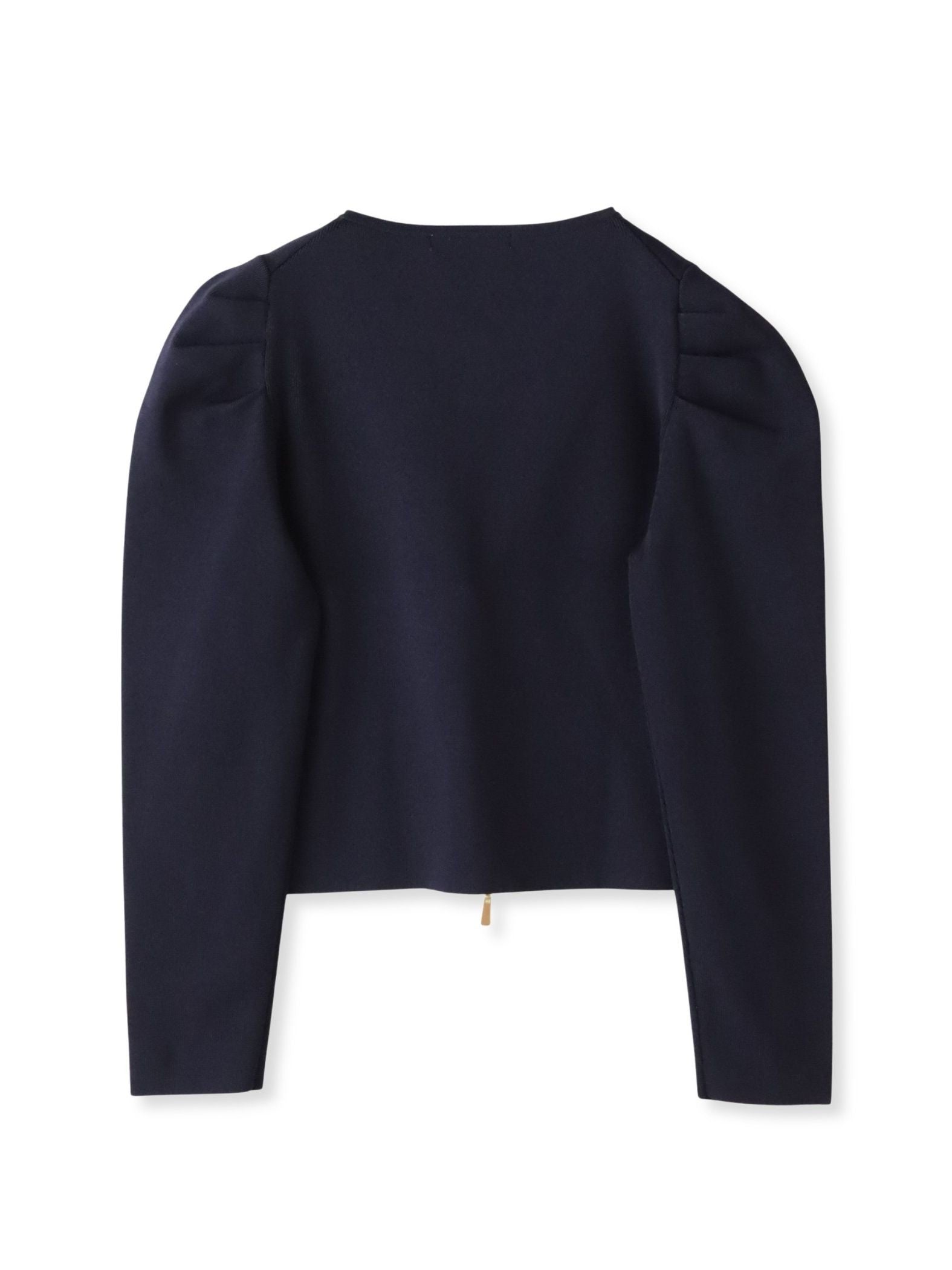 パフスリーブダブルジップブルゾン