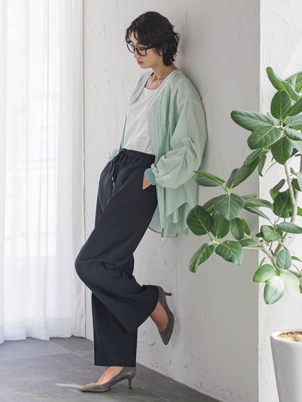 【WEB限定】シルキーローンブラウス