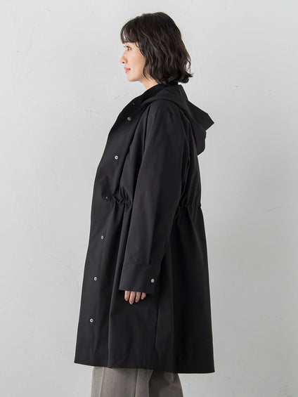 【大きいサイズ】パーテーションダウンロングコート